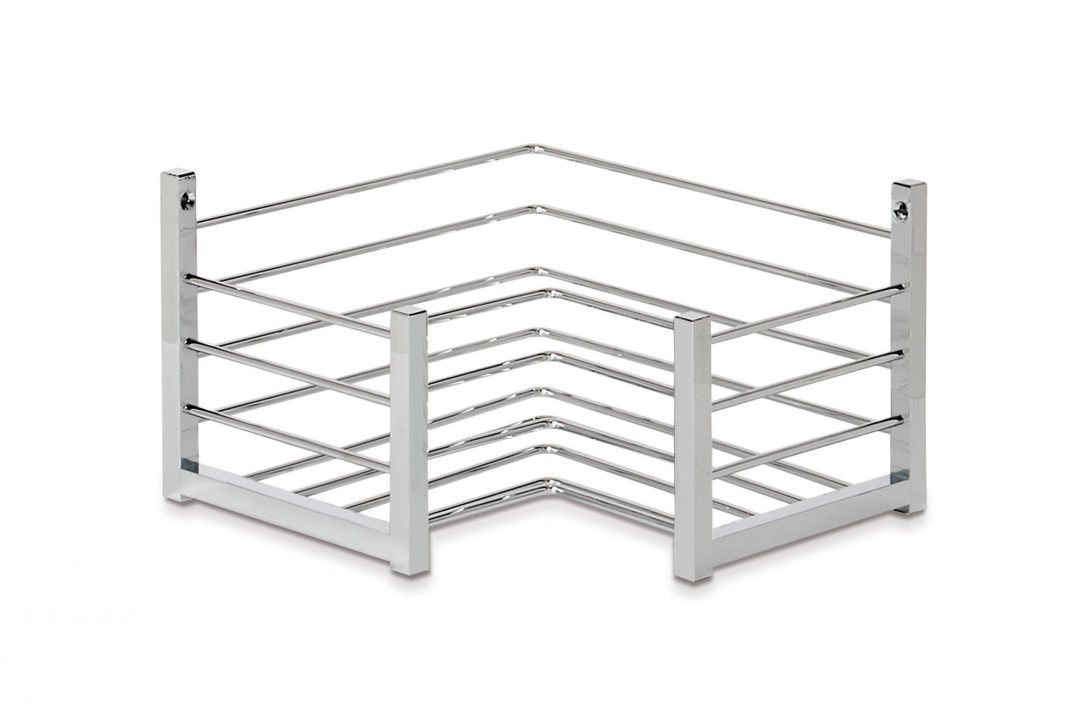 Jabonera Esquina L Cromo Deluxe