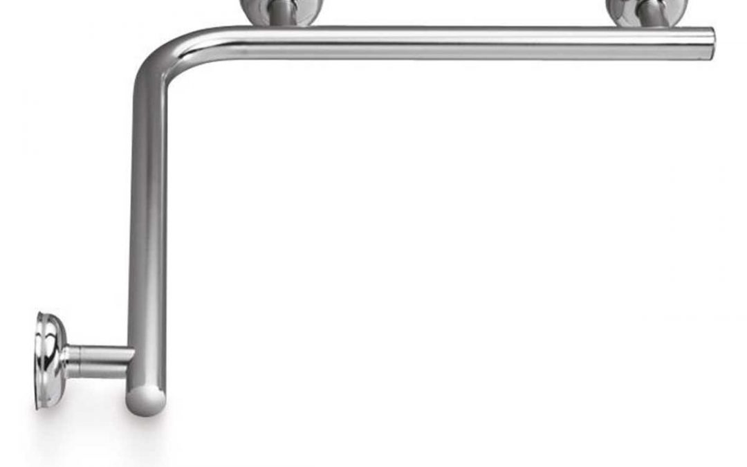 Asidero Angular 90º a dos paredes para Ducha Inox 18/10