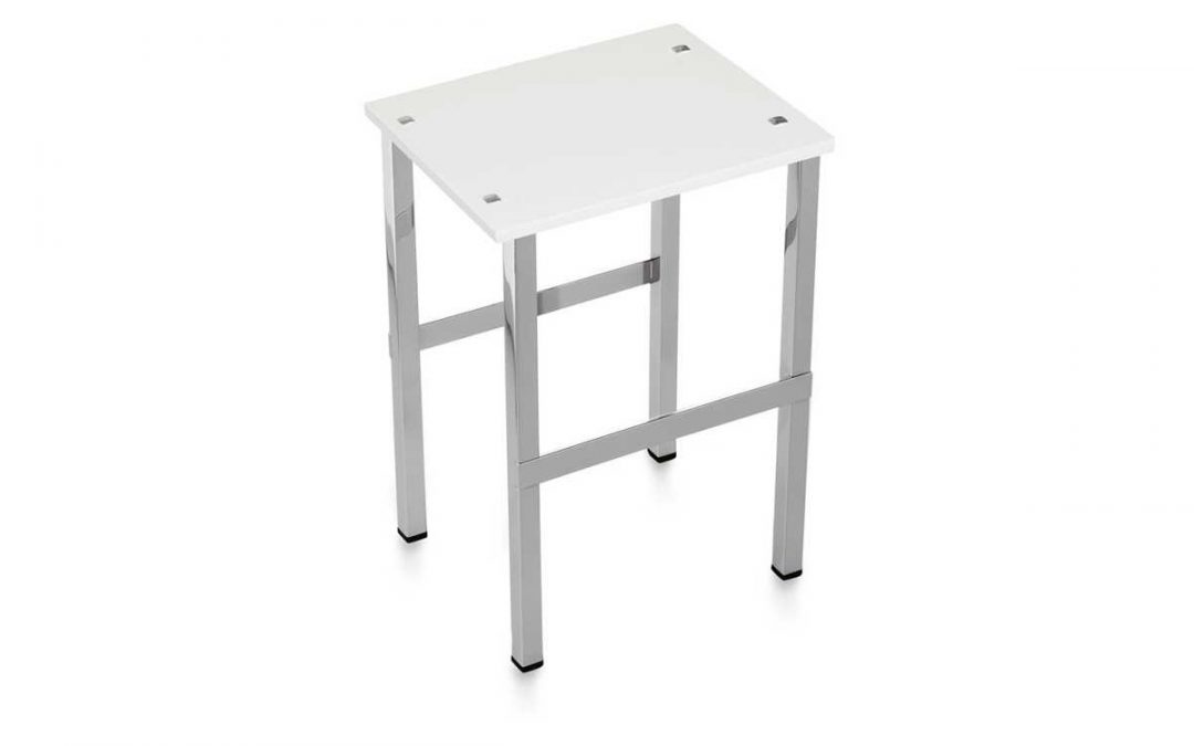 Banqueta Cuadrada Solid Surface