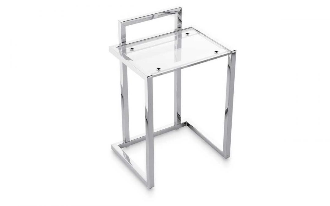 Banqueta Cuadrada con Respaldo