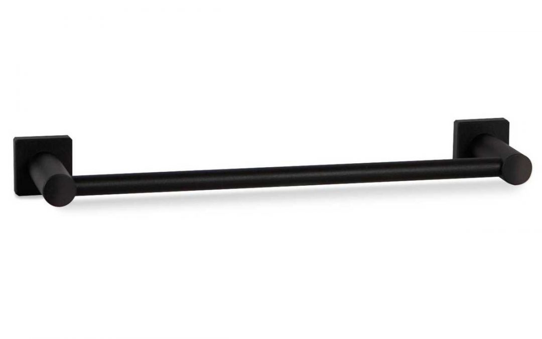 Barra Toallero Negro Praga
