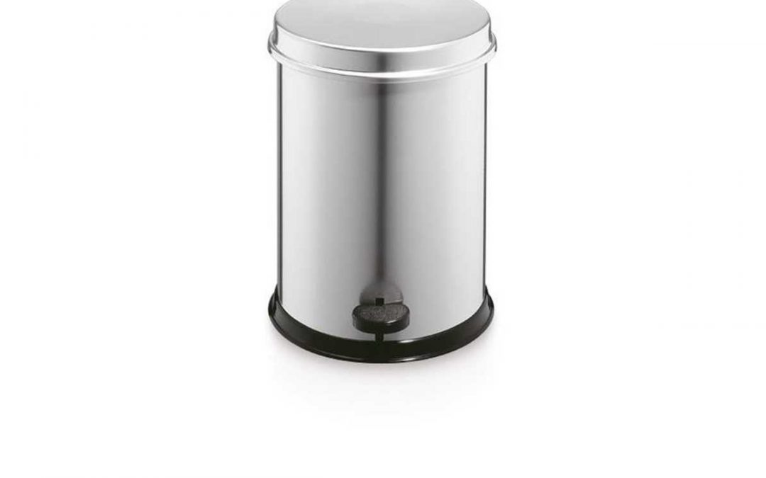 Cubo Pedal Metálico 5 litros