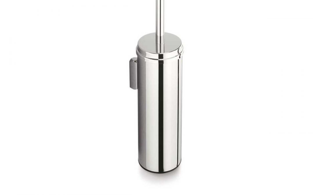 Escobillero Cilíndrico para colgar en la pared