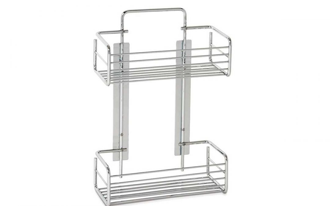 Jabonera Doble Rectangular 30 cm. Innova