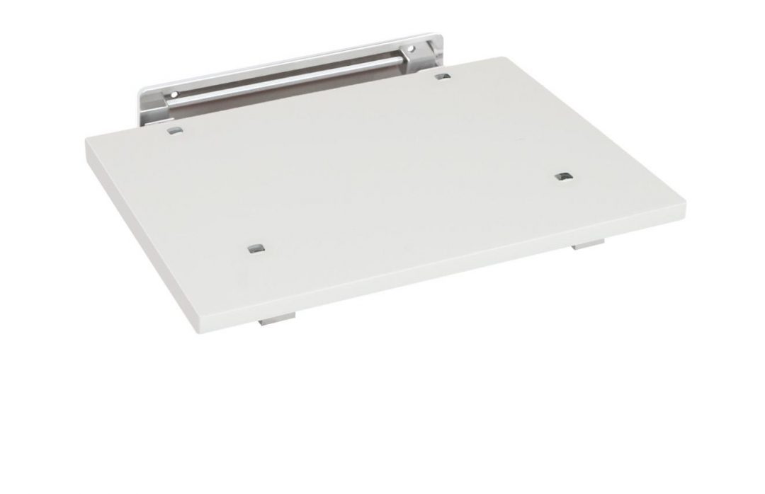 Atlantic 35 cm. Asiento de Ducha Plegable Solid Surface