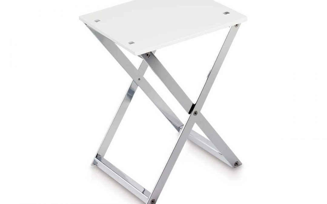 Banqueta Tijera Solid Surface